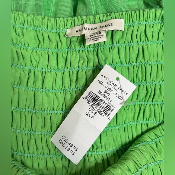 New! American Eagle Outfitters Smocked Tiered Sundress Womens Size Small - Picture 2 of 11